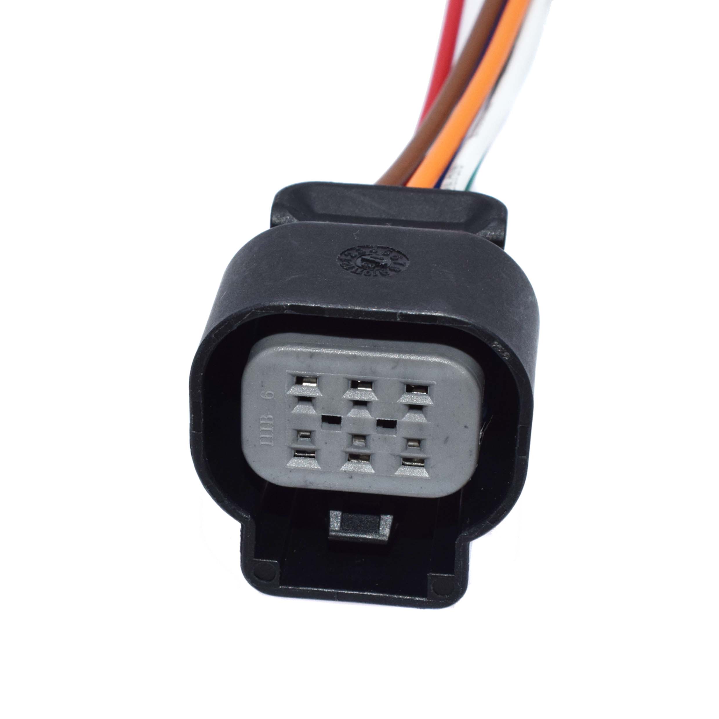 SMILING WAY# LS2 LS3 LS7 Throttle Body Actuator Connector Wire Harness Wiring Pigtail Plug For Most GM V8 Engines 6 pins