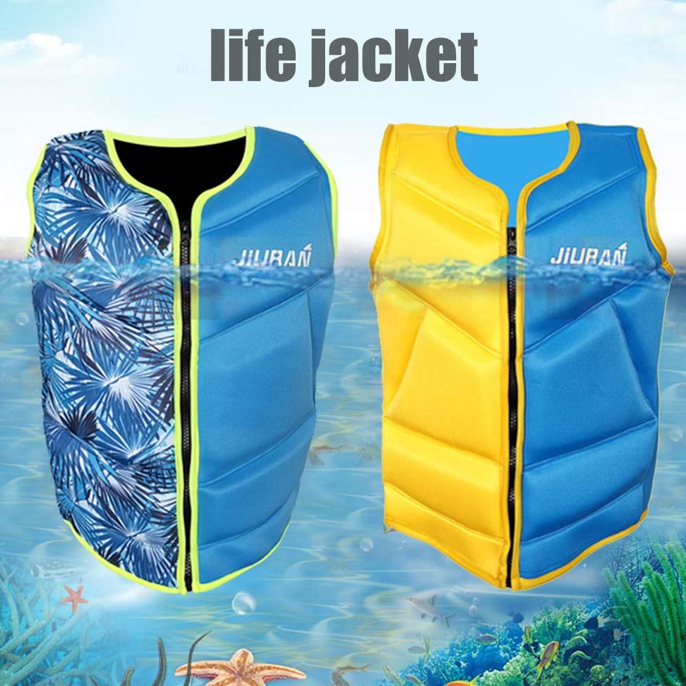 Fishing Vest Convenient Detachable Adult Neoprene Sea Rescue Outdoor Fishing Life Jacket Adjustable Durable Sailing Kayak