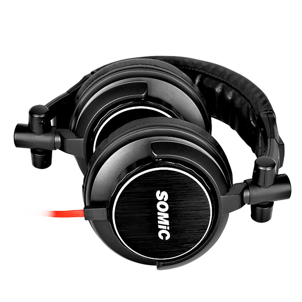 Somic  mm185 hifi-stereo-monitor-kopfhörer mit virtuellem surround-sound, kopfbügel, gaming-headset mit 3.5mm steckern und 50mm treibern