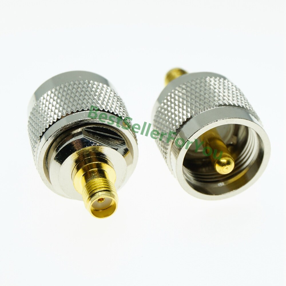 1 kpl sma uros naaras uhf  pl259 uros naaras  so239 liitin rf sovitin liitin radio: 1 kpl sma uhf-kj