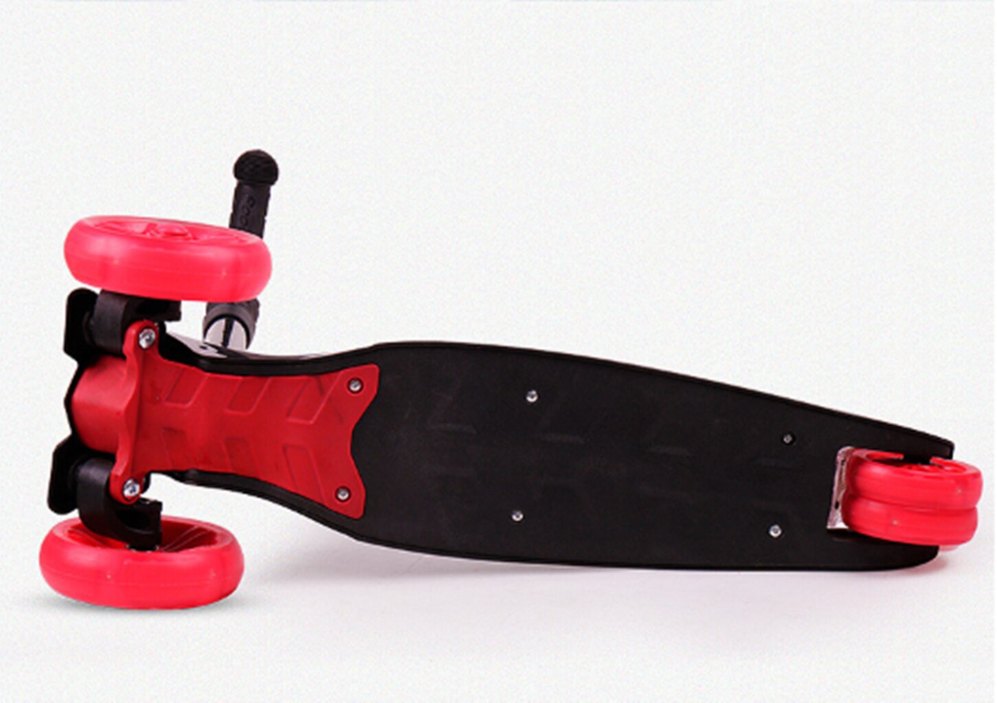 Faltbare Rolle für freundlicher 3 Rad T-Bar Einstellbare Reiten trete Rolle LED PU Blinkende ÜSpund Gleichgewicht für freundlicher geburtstag