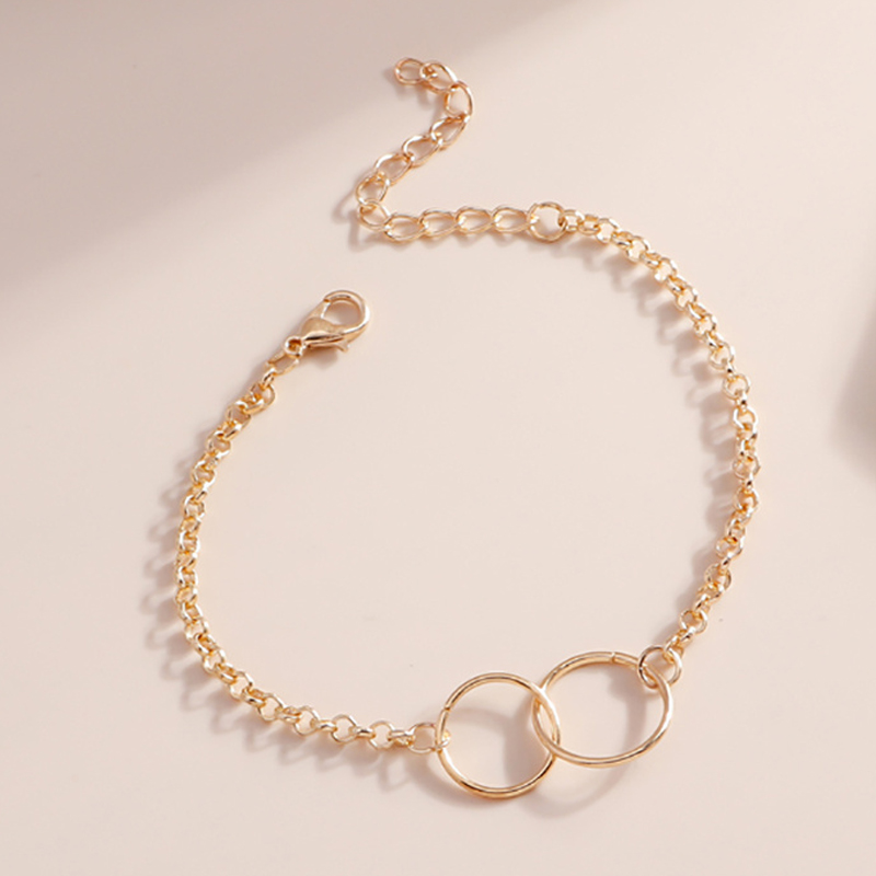 Pulsera clásica de cadena de serpiente para mujer, pulseras de cadena de Color dorado de tendencia para mujer, pulsera de de joyería: Color marrón amarillo