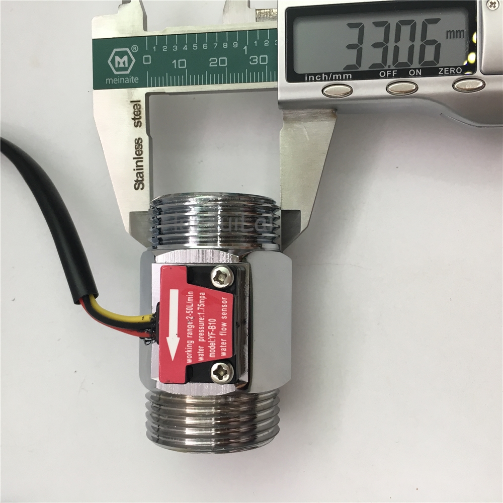 2-50L/Min 1 Inch Water Flow Hall Sensor Flow Meter DN25 For Industrial turbine flowmeter water flow sensor