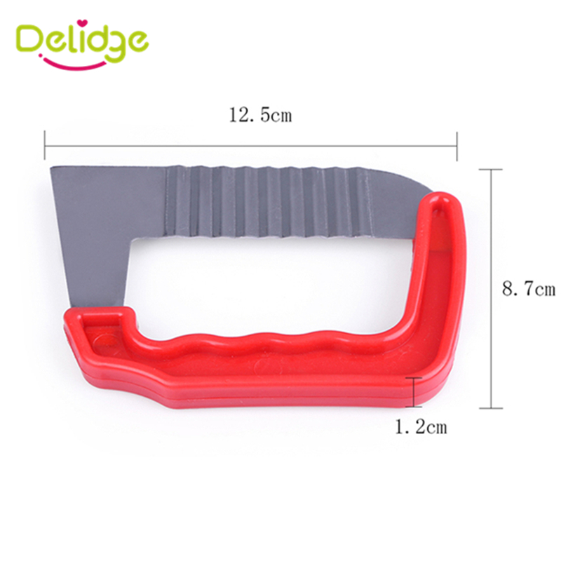 Delidge 1 pc Golf Aardappel Cutter Rvs Groentesnijder Deeg Kreuk Mes Voor Aardappel Gebak DIY Handgemaakte Zeep Mes