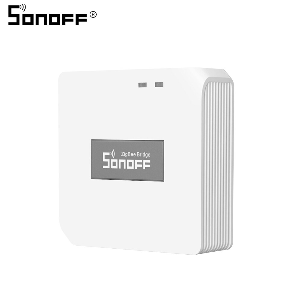 SONOFF Zigbee Bridge Temperature And Humidity Sensor Motion Sensor Window Sensor Zigbee Switch Smart Home Work With Google Home: sonoff zigbee bridge