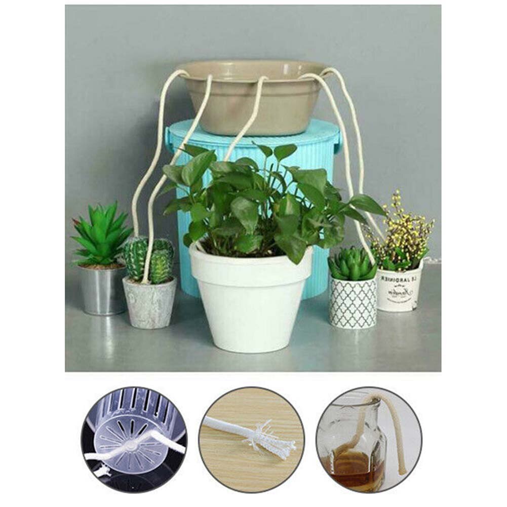 Cuerda de riego automático para Bonsai, cuerda de irrigación automática para plantas, 50cm, herramienta de riego automática DIY, cuerda para herramientas de jardín