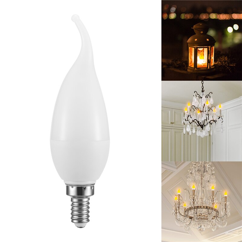 LED Feuer Licht E14 E27 B22 Kerze Lampe 5W 4 Modi Beleuchtung LED Flamme Flackern Lampe Wohnzimmer Weihnachten atmosphäbetreffend Lampe Wohnkultur