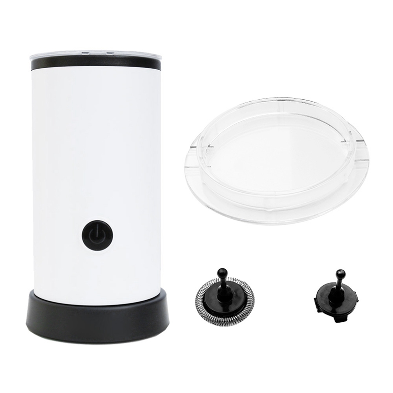 -automatisk mælkeskummer kaffeskummer beholder blød skum cappuccinomaskine elektrisk kaffeskummer mælkeskummer maker eu stik