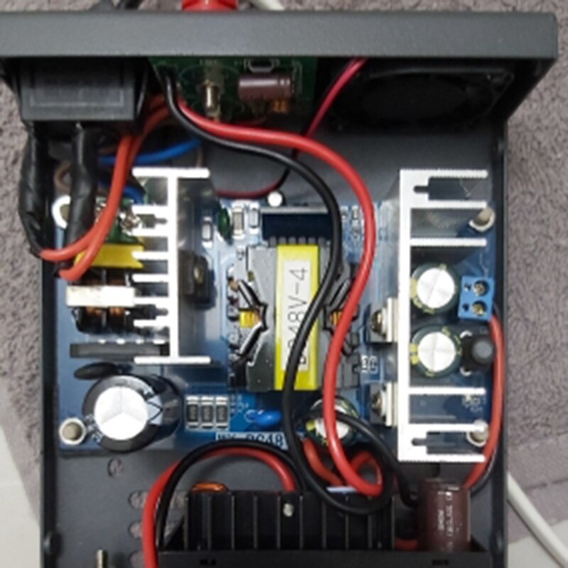 Ac-omvormer 110v 220v naar  dc 48v max 4a 200w spanningsgeregelde transformator schakelende voeding