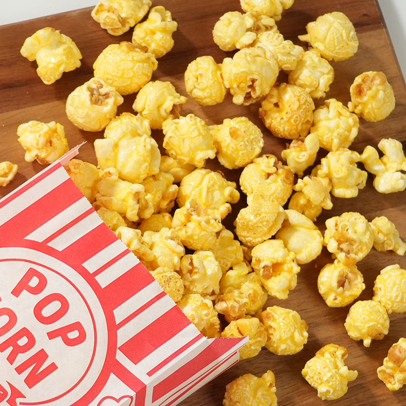 Popcorn emballagepose karnevalstriber poser bulk takeaway mad kopper snack papirposer papir små mini godbidder beholdere forsyninger