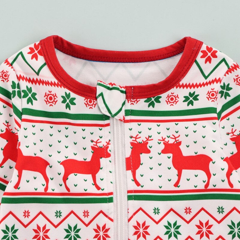 Tuta natalizia Unisex per bambini con motivo a cartoni animati, abbigliamento più caldo per ragazzi/ragazze