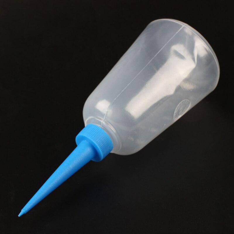 250ml Klar Leere Nadel fallen Flasche für Flüssige Kleber quetschen Applikator Nachfüllen Pipette