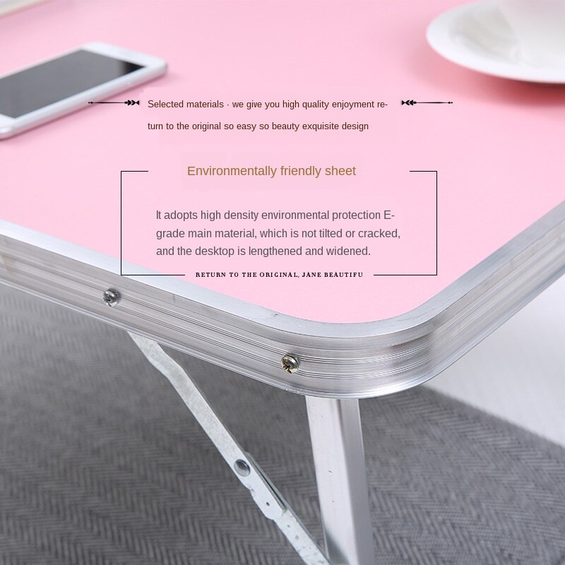 Folding Portable Laptop Desk College Dormitory Students Simple Studying Table Bed Desk Adjustable Laptop Desk On The Bed
