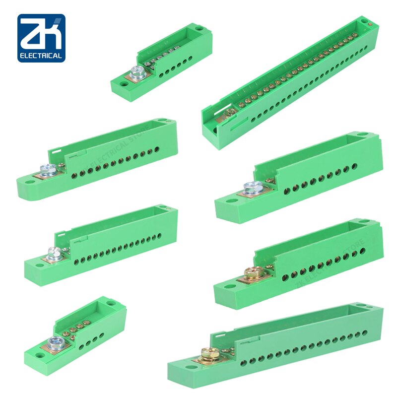 Junction box, distribution box, zero row, one input and multiple output, junction box, meter terminal, splitter, wire shunt