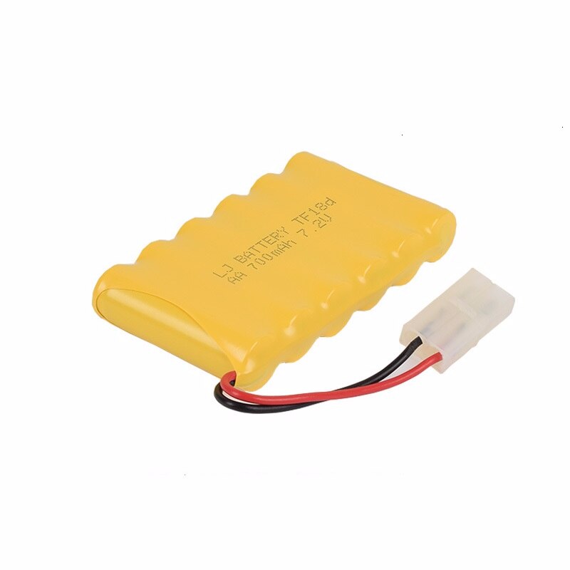 Batería ni-cd 7,2 v 700mah + cargador USB para juguetes Rc, coche, tanque, tren, Robot, barcos, pistolas AA 7,2 v, paquete de batería recargable, (Tamiya)