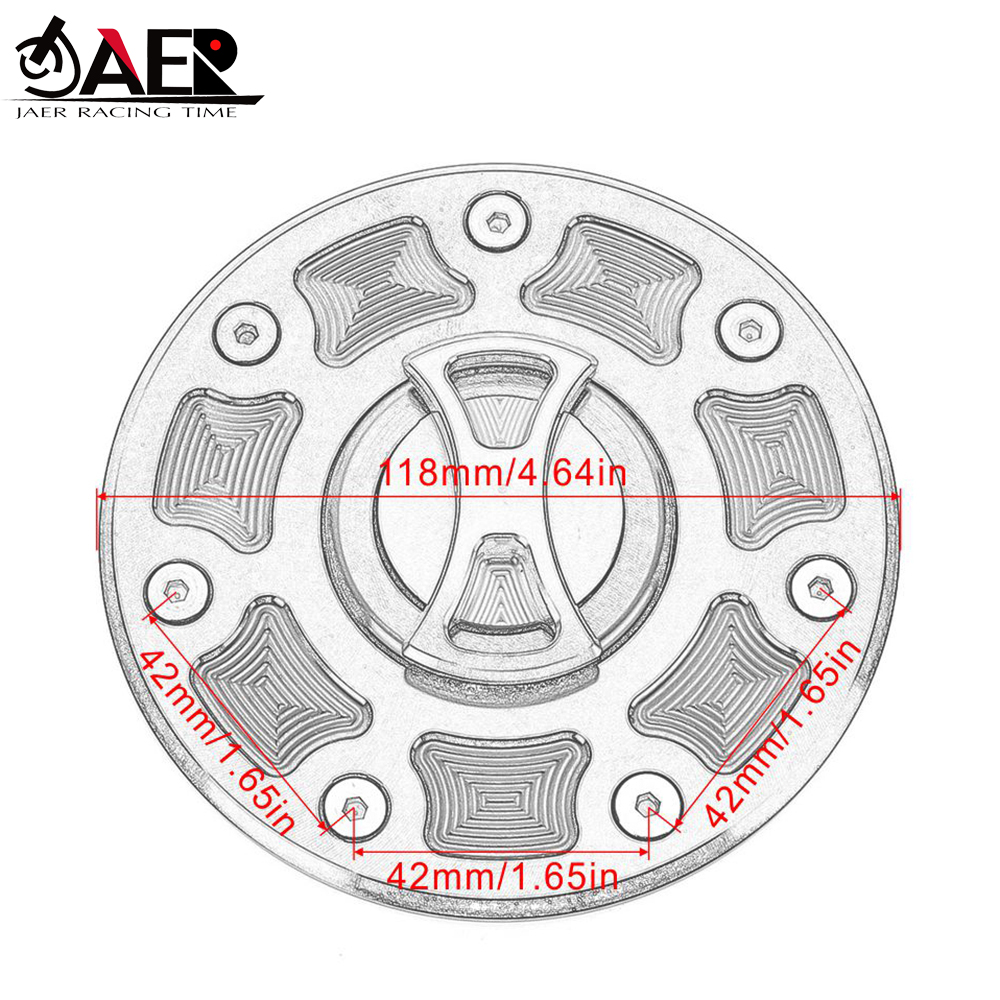Motorcycle Gas Fuel Tank Cap for Kawasaki ZX6R ZX9R ZR7 ZZR 1100 600 ZRX 400 ZXR 750 ZEPHYR GPZ500 NINJA 500R Oil Tank Cover