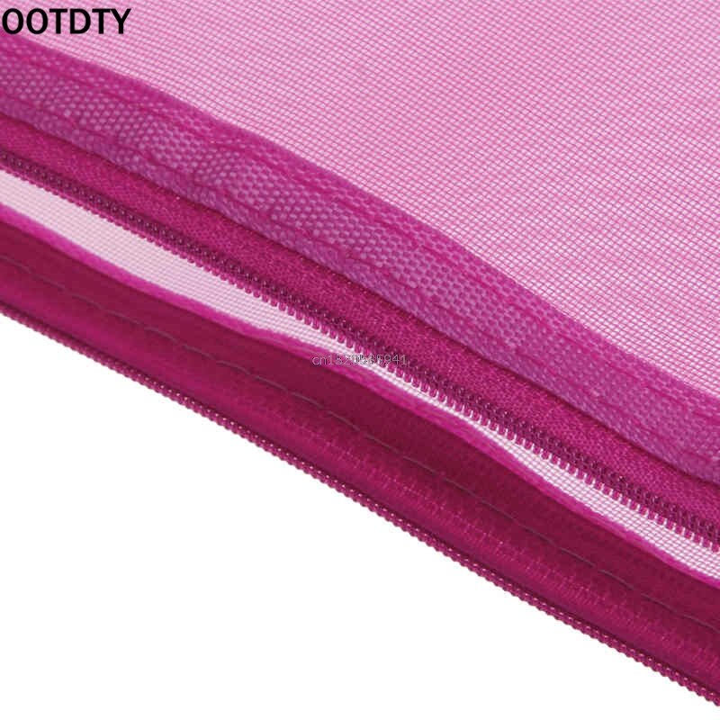Bolsa de documentos de tela de nailon tamaño A4 cremallera Organizador de bolsillo de almacenamiento material de oficina escolar