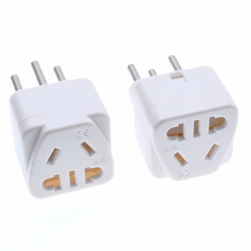 Zwitserland Travel Plug Adapter Type J Chinese AU US EU 2pin Universal Plug AC Power Adapter Socket Converter Plug