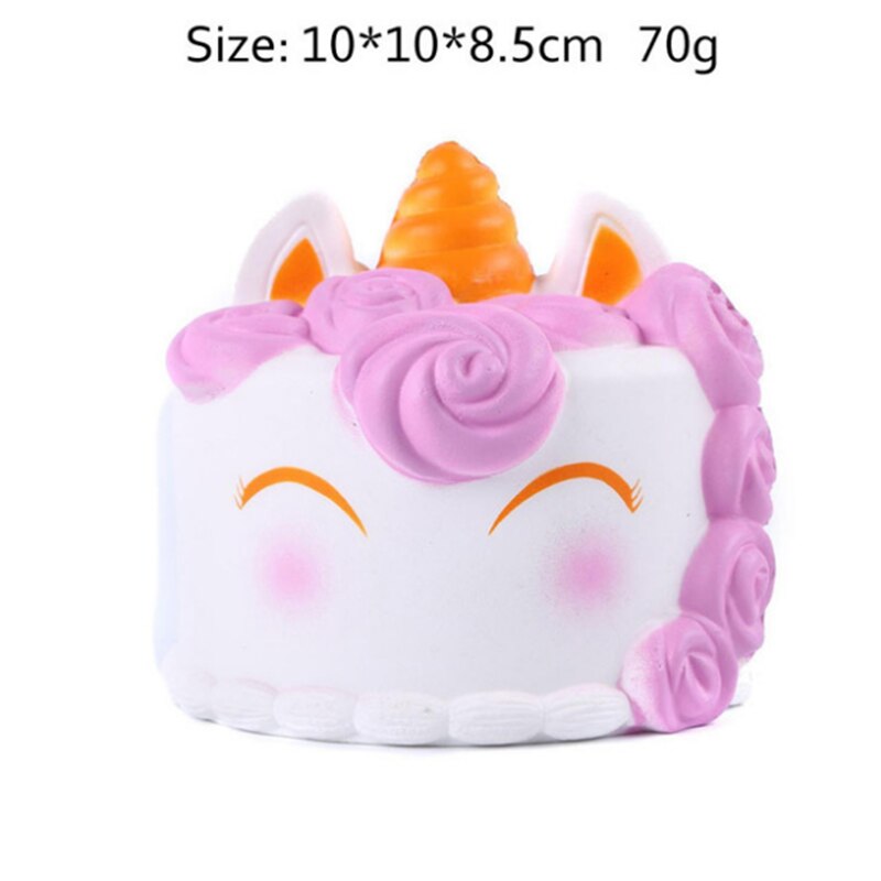 8 ~ 14Cm Leuke Voedsel Stress Relief Speelgoed Mooie Squishy Cake Vorm Squeeze Speelgoed Nieuwkomers