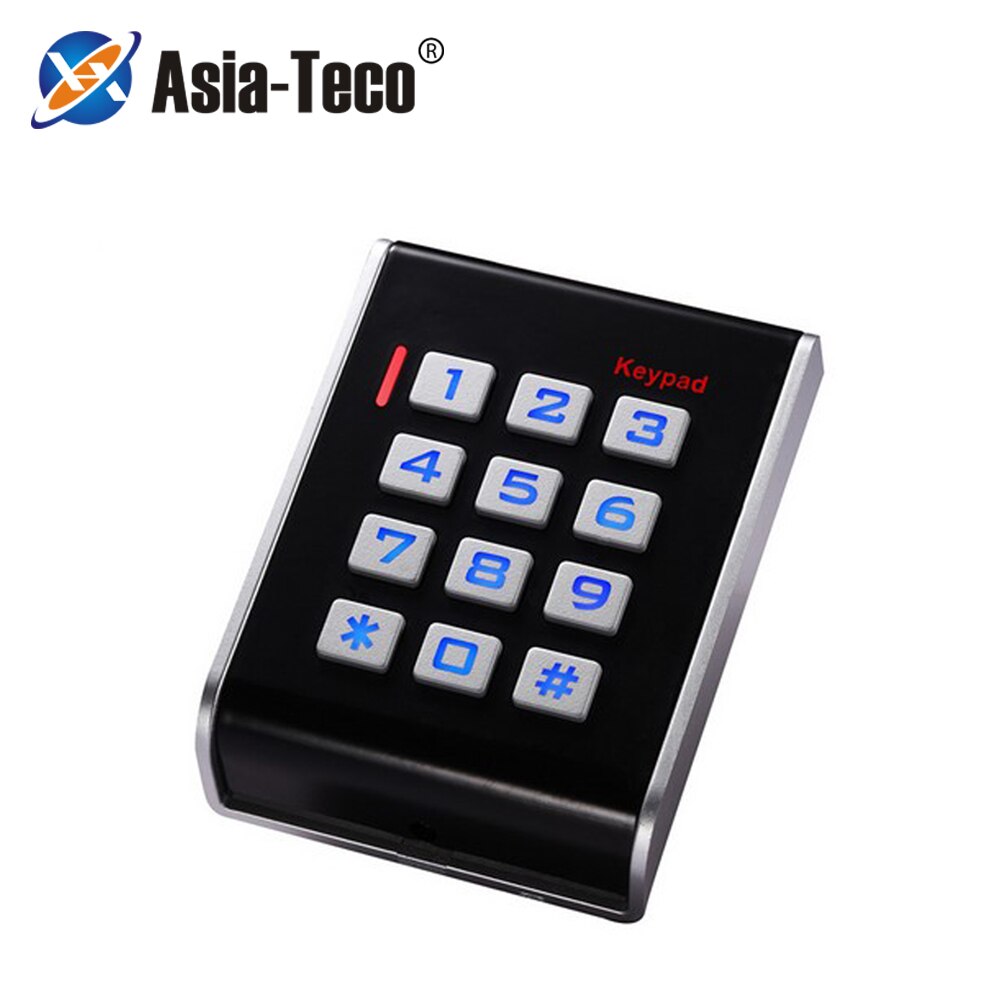 125KHZ RFID Waterproof Access Control Keypad Stand Alone Access Controller DC12V backlight support 2000users Wiegand26