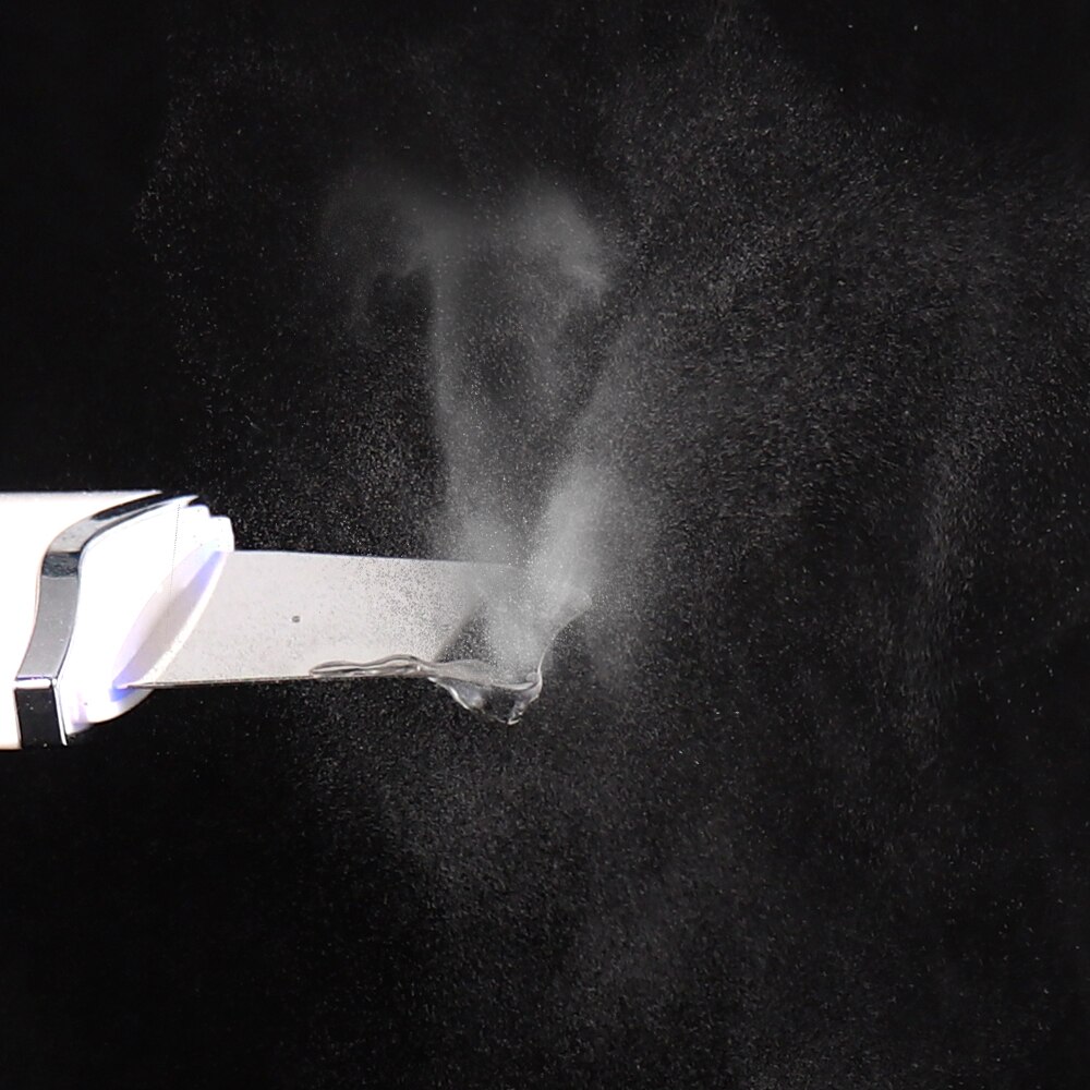 Limpiador Facial ultrasónico, espátula para limpieza profunda de la piel, herramienta de eliminación de espinillas, vibración