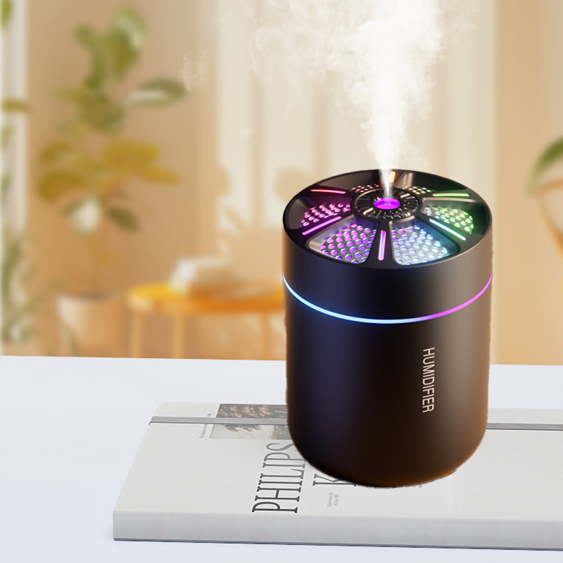 Mini humidificador de aire de 180ML, difusor de aromaterapia, aceite esencial, spray de aromaterapia, humidificador silencioso montado en el coche para el hogar y el dormitorio