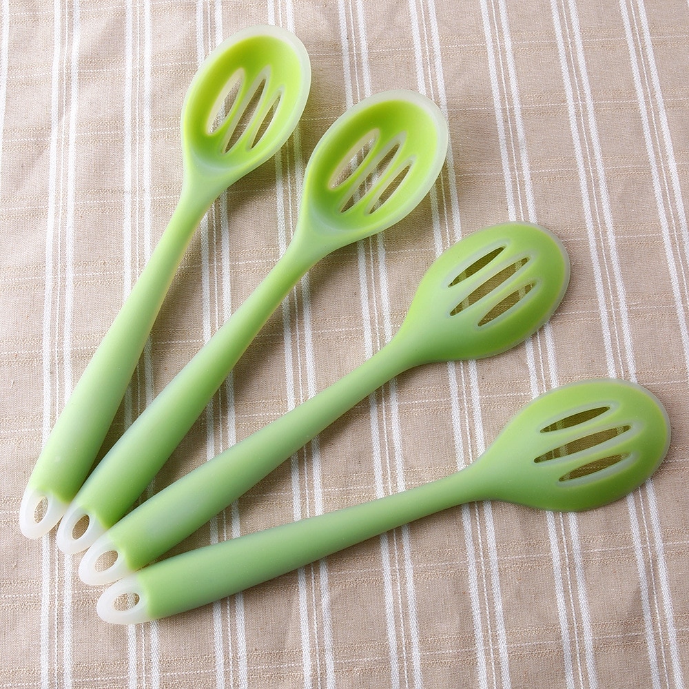 Translucent Silica Gel Leakage More One-piece Colander Kitchen Cooking guo shao Baking Tool Non-stick Pot Silica Gel Kitchen War