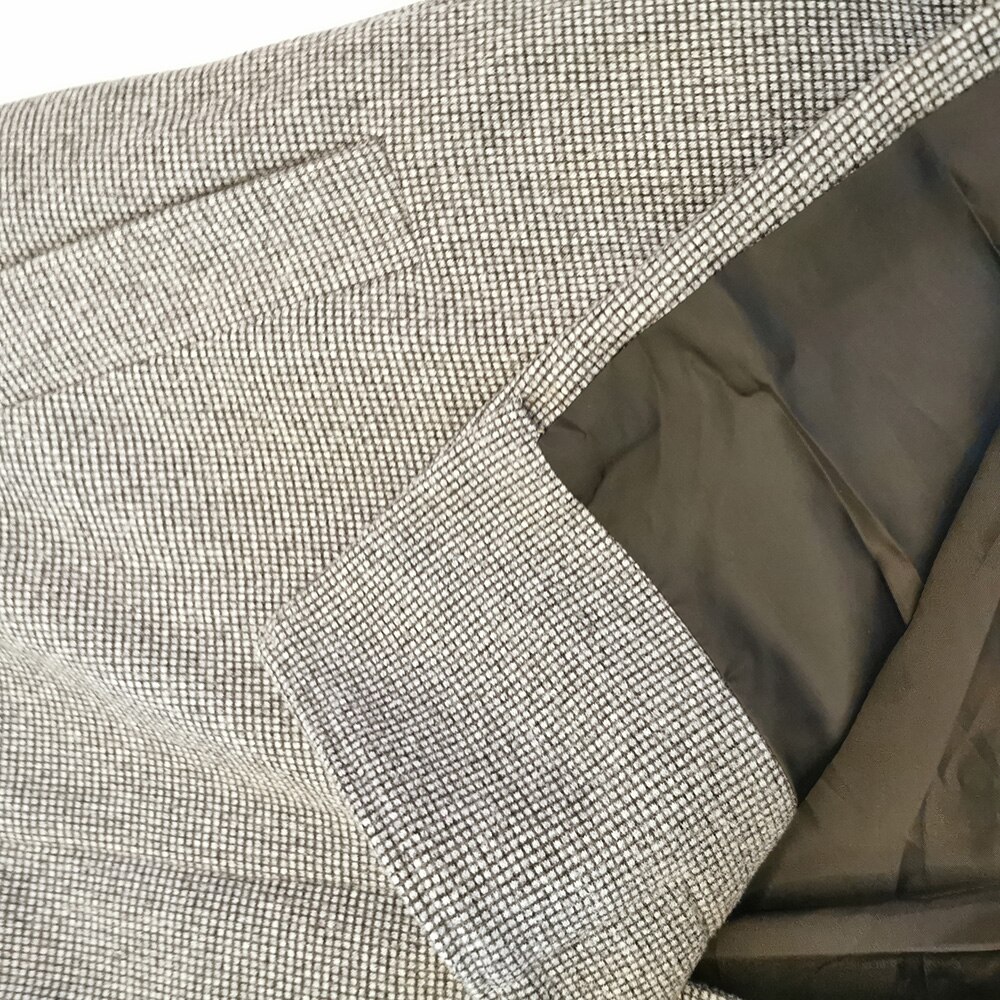 Grå trenchcoat mænd mellemlange vinterjakker til mænd business slim enkeltradet overfrakke til mænd plus størrelse 4xl