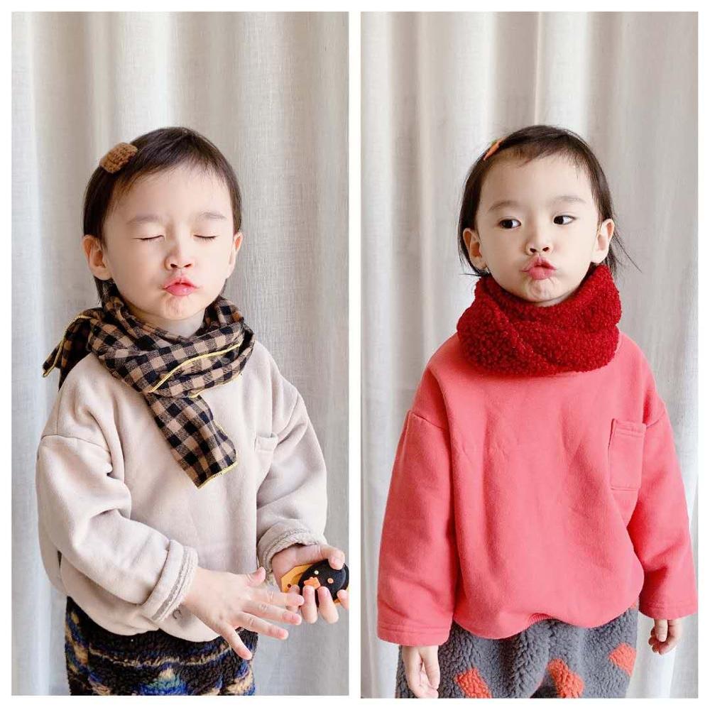 Kinderkleding Herfst/Winter Stijl Meisjes Herfst Stijl Koreaanse Fleece Kinderen Grote Trui