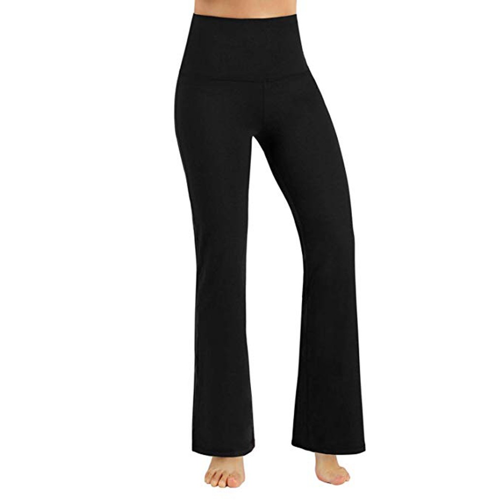 Kvinder brede ben bukser store bukser lange bukser punk stil sommer knapper jogger yoga bukser afslappet bukser mujer #5