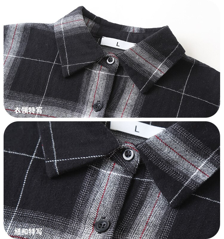Teen Girls Long Sleeve Plaid Long Shirts Spring Autumn Kids Girl Outfit
