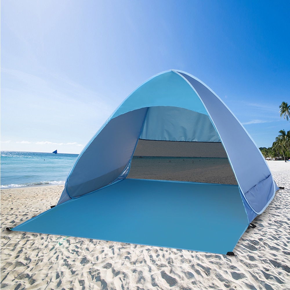Automatic Instant Beach Tent Lightweight Outdoor UV Protection Camping Fishing Tent Cabana Sun Shelter Camping Tent