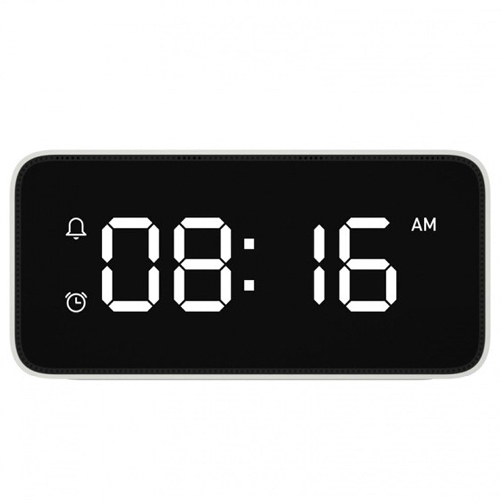Para Xiaomi Xiaoai reloj despertador inteligente Xiaoai altavoz de clase superior Control de voz en casa Control de voz multifunción música luminosa