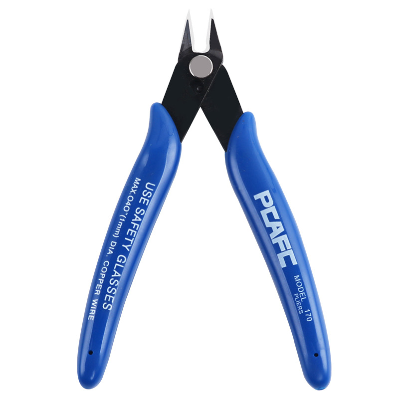 1PCS Bule Flush Side Scher Cutter Clipper Schneiden Perlen Zangen Für Schmuck Draht Werkzeuge Schmuck Zangen Werkzeuge & Ausrüstung kit