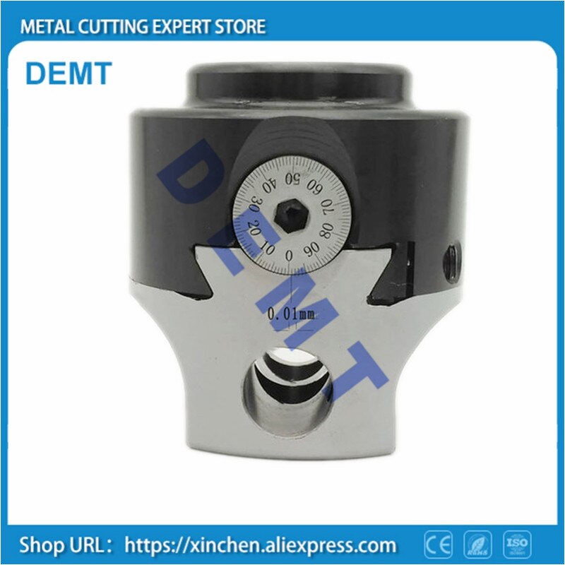 F1-12 2 inche 2" 50mm boring head,High precision Mini graduation:0.01mm,For mechanical milling machines boring tool CNC