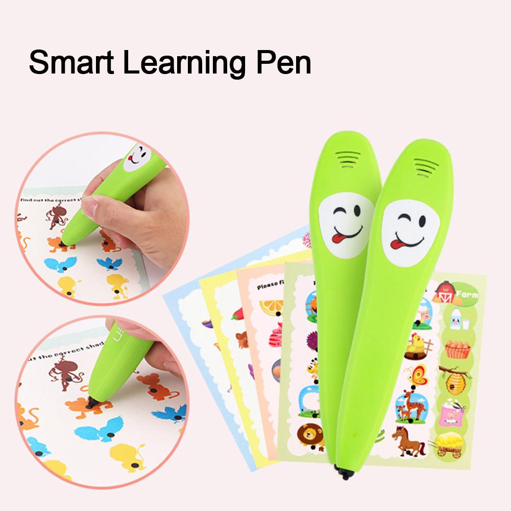 Penna di lettura inglese giocattoli per bambini macchina per l'educazione precoce libro di apprendimento vocale giocattoli educativi per bambini macchina per l'apprendimento