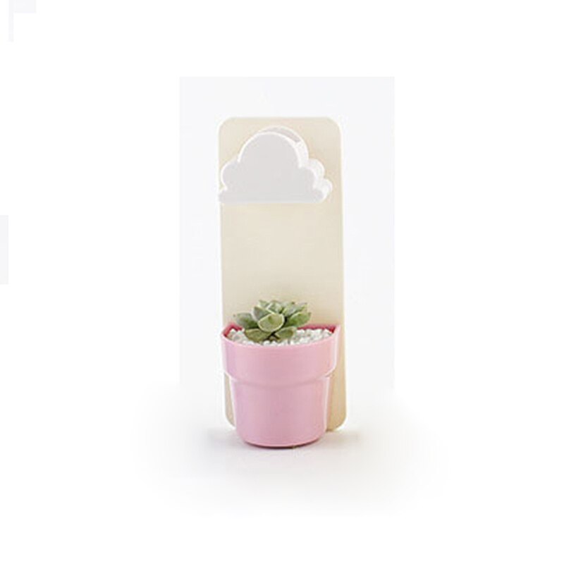 Modern Home Wall Hanging Flower Pot Round Shape Hydroponics Chlorophytum Plant Potted Garden wall-mounted Flower Pots: C
