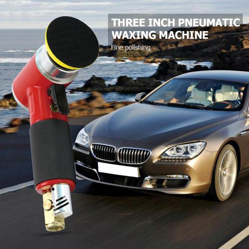 Mini High Stability Orbital Air Sander Polisher Pneumatic Sanding Machine for Auto Body Work Low Energy Consumption