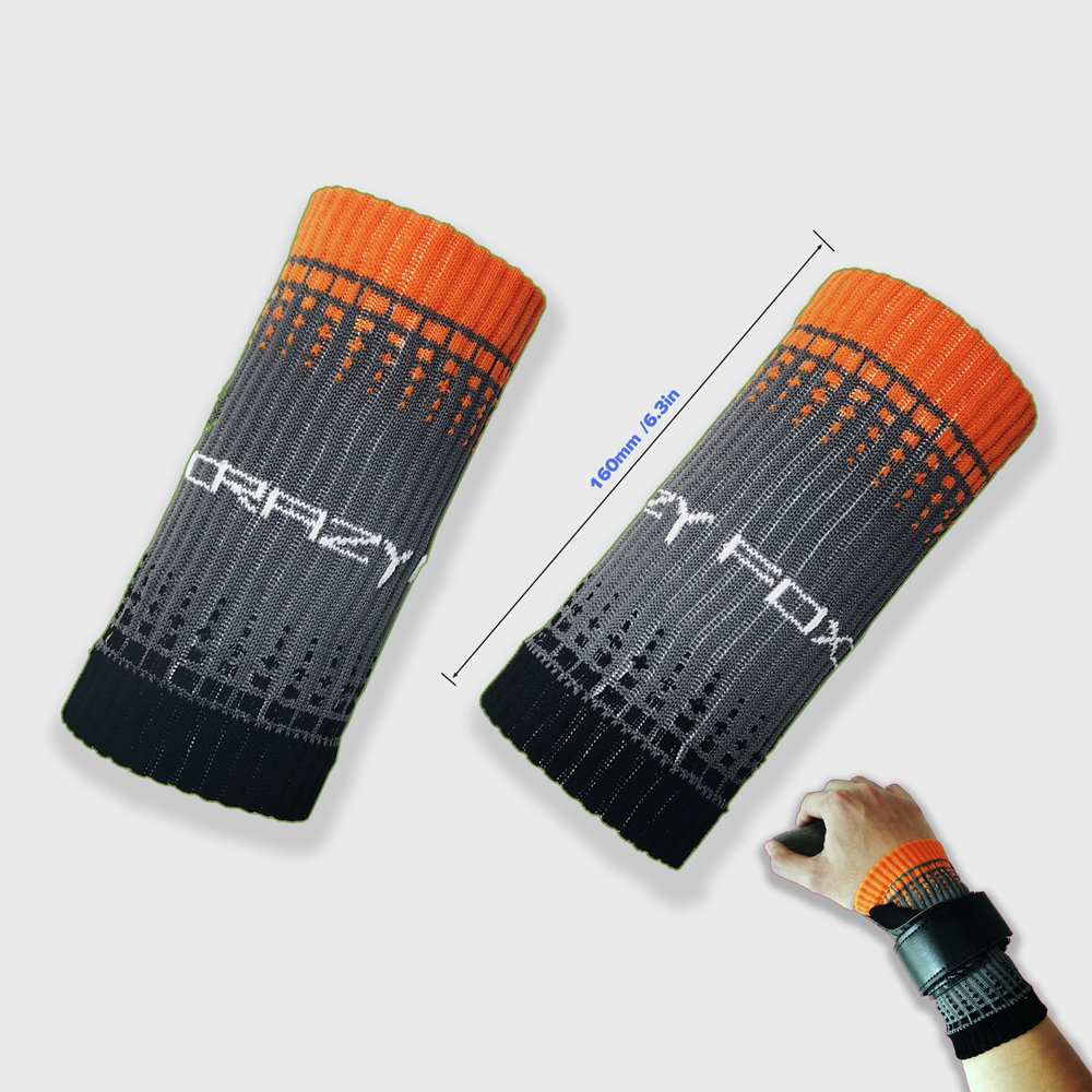 Svettband för handleden, smal passform för tyngdlyftning, gym, träning, crossträning, tyngdlyftning, sport , 6.3 cm svetttransporterande