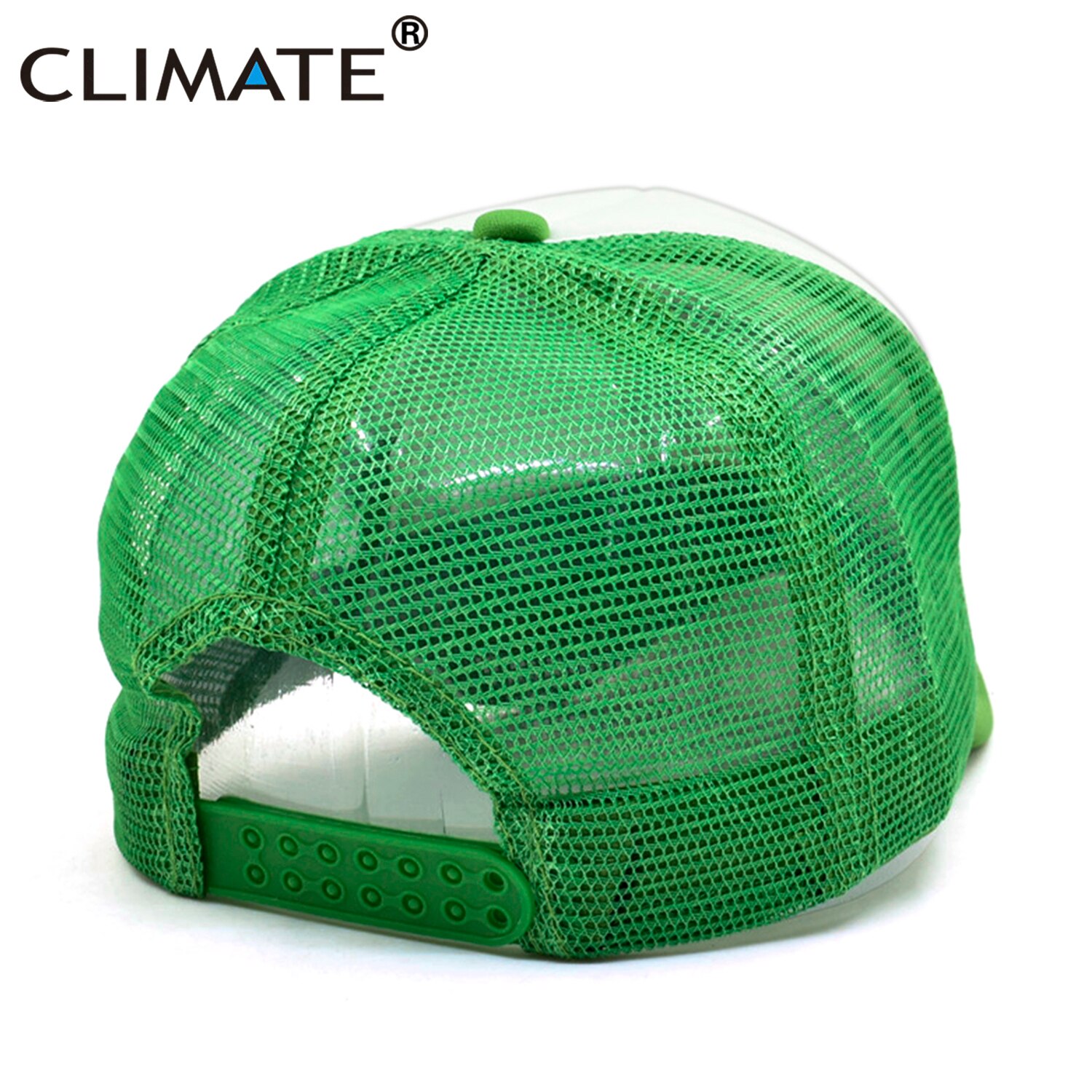 CLIMATE CLIMB HIGH Cap Climber Outdoor Sport Trucker Cap Green Outdoors Forest Hat Cap Cool Summer Mesh Cap for Men Women