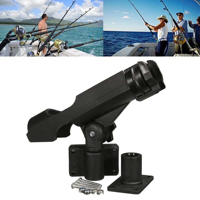 1PCS Adjustable Inflatable Boat Accessory Dinghy Raft Fishing Tool Rod Holder Pole Board Kayak Fixer Fix Pole Mount Tool
