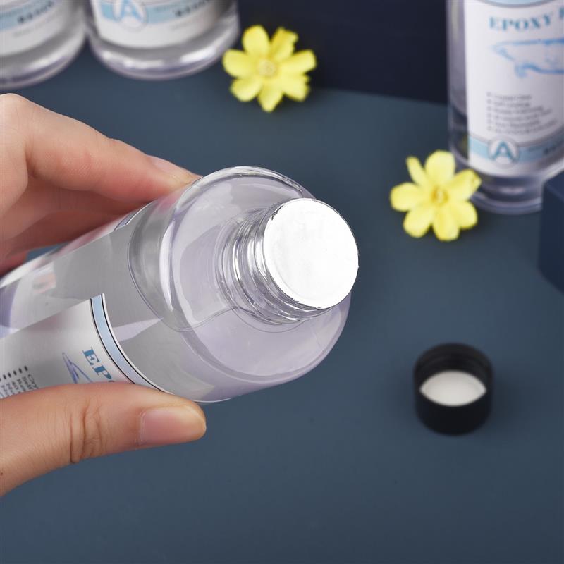 Pegamento de cristal epoxi para fabricación de joyas, pegante con molde de silicona altamente adhesivo, resina AB 1:1, contenido de 100g/200g/400g/500g/1000g