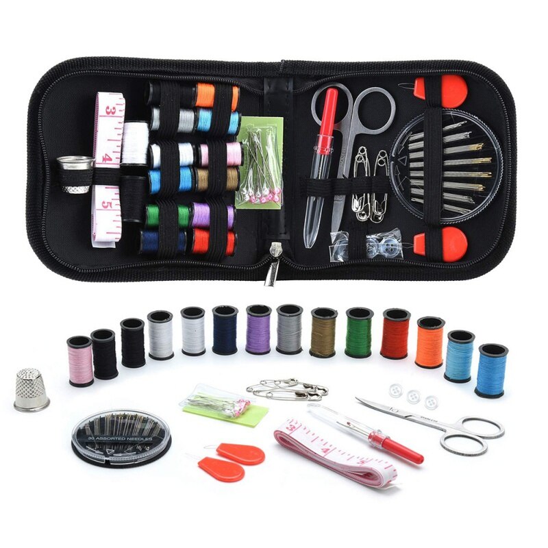 45Pcs Sewing Kit Traveler And Emergency Clothing Repair Portable Beginner Mini Sewing Kit Knitting Sewing Accessories