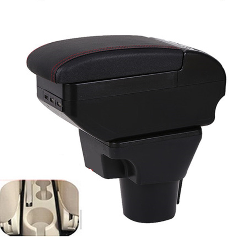 Voor Kia Rio Ii Armsteun Doos Kia Rio 2 Centrale Winkel Inhoud Doos Bekerhouder 2006 Automotive Retrofit accessoires
