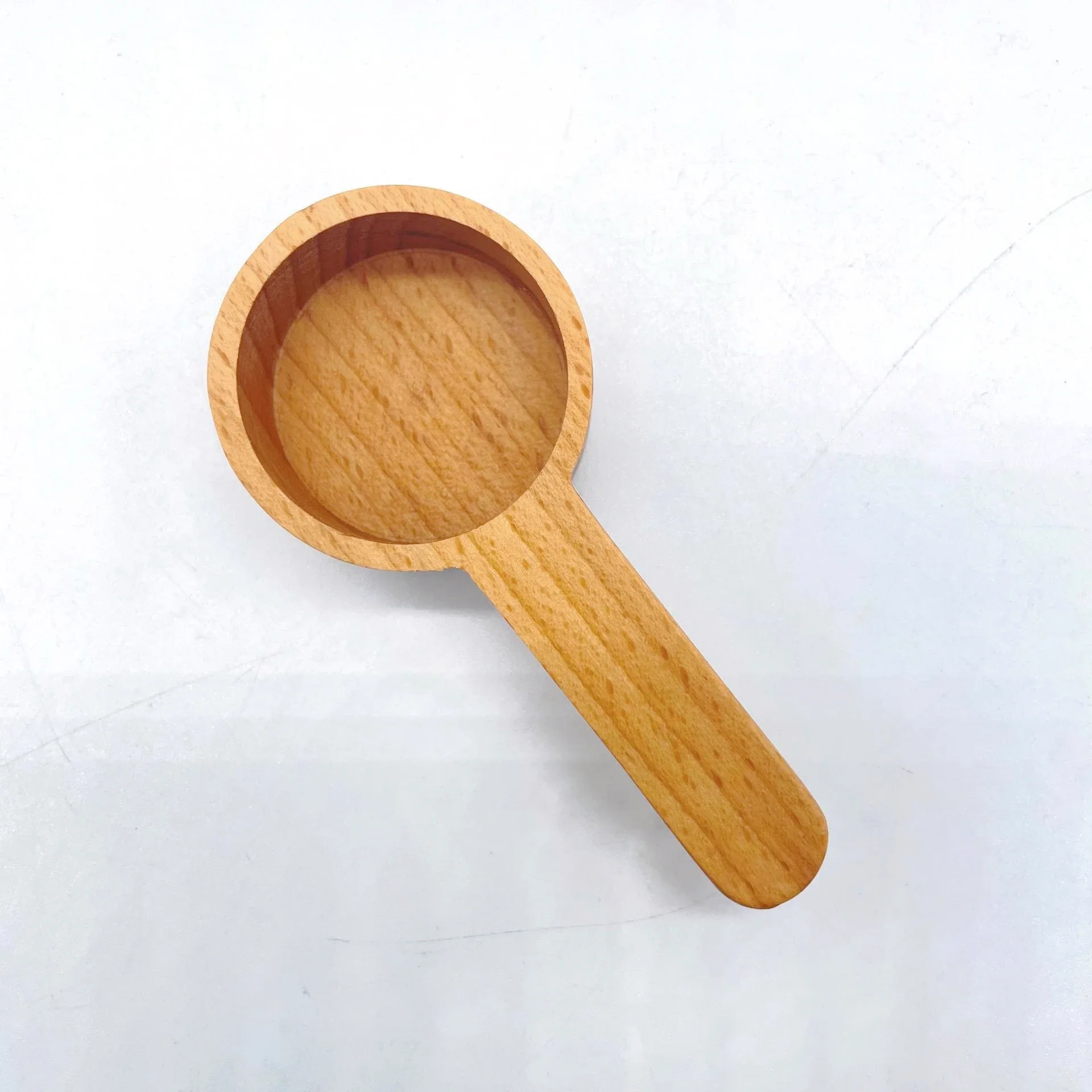 Home Wooden Measuring Spoon Set Kitchen Measuring Spoons Tea Coffee Scoop Sugar Spice Measure Spoon Measuring Tools for Cooking: Dark Khaki