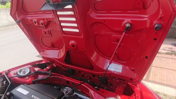 for HONDA S660 (JW5) Rear Hood Bonnet Modify Gas Struts Shock Damper Lift Supports Car-Styling Absorber