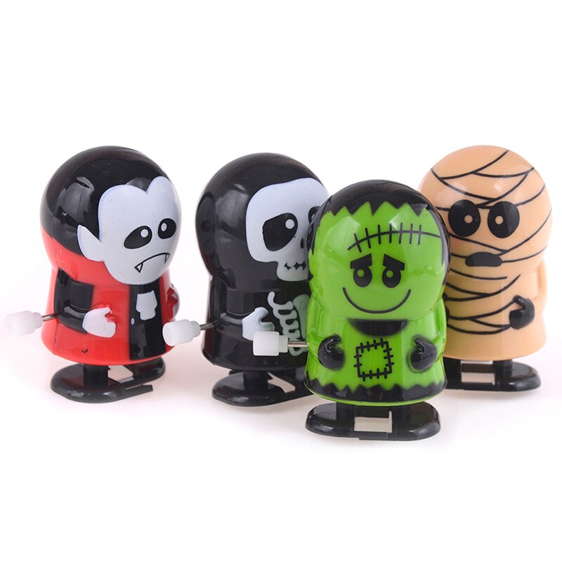 1 pieza mecánico juego educativo broma decoración Halloween reloj salto fantasma juguete 3,6*5,6 cm