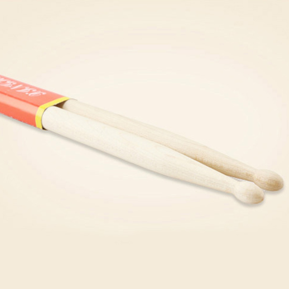 1 Paar Maple 5A Maple Wood Drumsticks Stick voor Drum Set Lichtgewicht hout kleur drumstokken musical aparts
