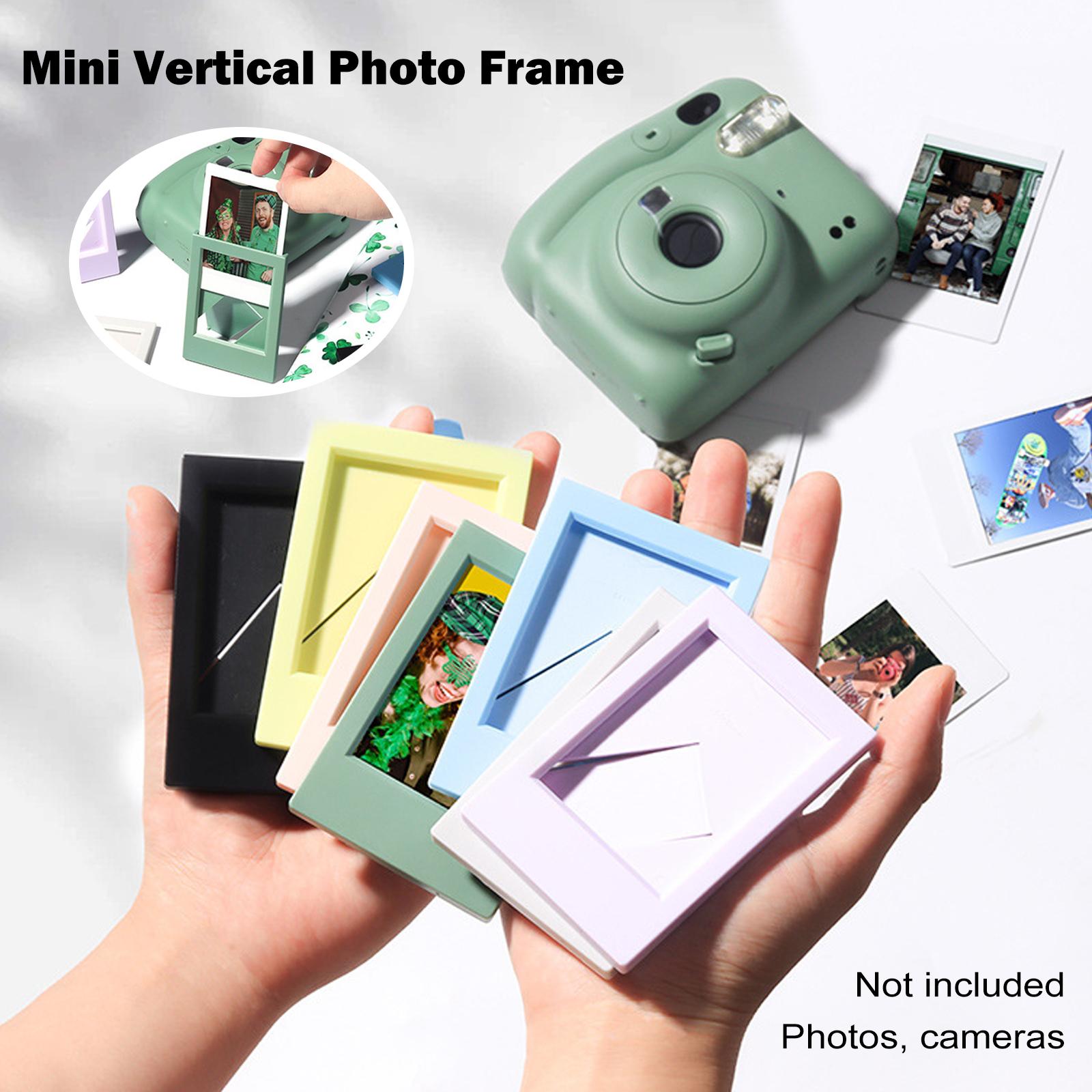 3-Zoll-Instax Mini-Film-Fotorahmen, bunter vertikaler Fotorahmen, Heim-Schreibtisch-Rahmen ​ Für Mini 12/11/9/8/Verknüpfung 2/EVO Fotorahmen