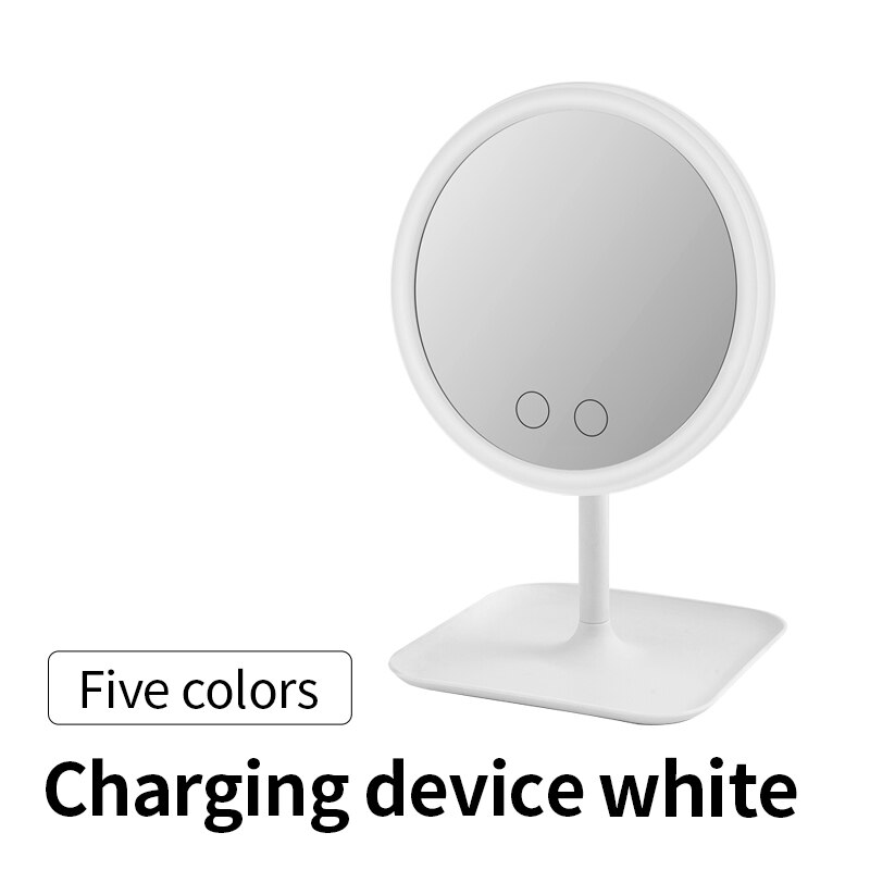 Sminkspegel med led-ljus sminkbord spegel skönhetsring ljus spegel skönhetsverktyg skönhetsverktyg för fotofyllning lampor smal: 1